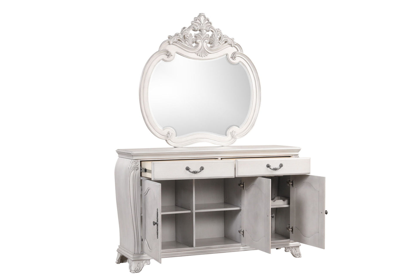 Cambria Hills - Buffet Mirror - Mist Gray