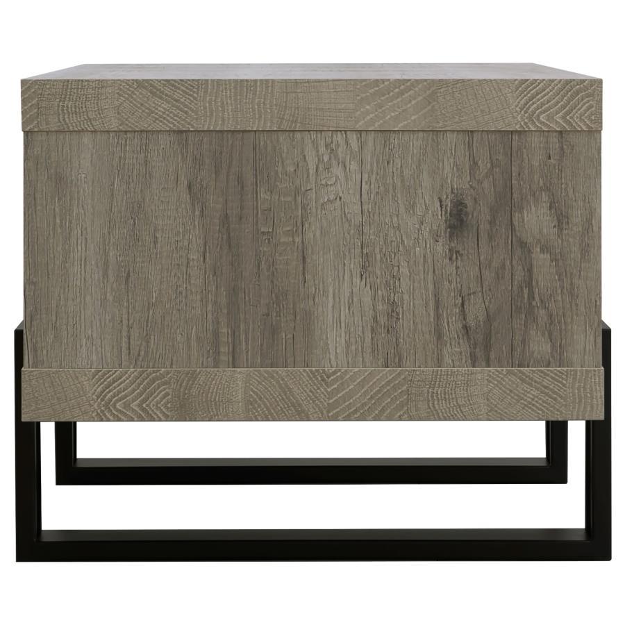 Dinard - Engineered Wood Coffee Table - Gray Driftwood