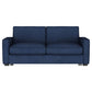 Gretchen - Upholstered Convertible Sleeper Sofa Bed - Navy Blue