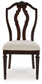 Lavinton - Tan / Brown - Dining Upholstered Side Chair (Set of 2)