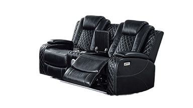 Orion - Console Loveseat With Power Footrest and Headrest