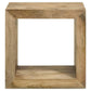 Benton - Rectangular Solid Wood End Table - Natural