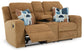 Kanlow - Dbl Reclining Loveseat With Console