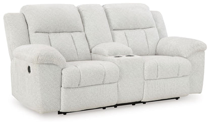 Frohn - Dbl Reclining Loveseat With Console