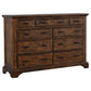 Elk Grove - 9-Drawer Dresser - Vintage Bourbon