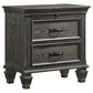 Franco - 2-Drawer Nightstand - Weathered Sage