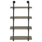 Elmcrest - 4-Shelf Wall Bookshelf