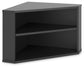 Otaska - Black - Home Office Corner Bookcase