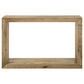 Benton - Rectangular Solid Wood Sofa Console Table - Natural