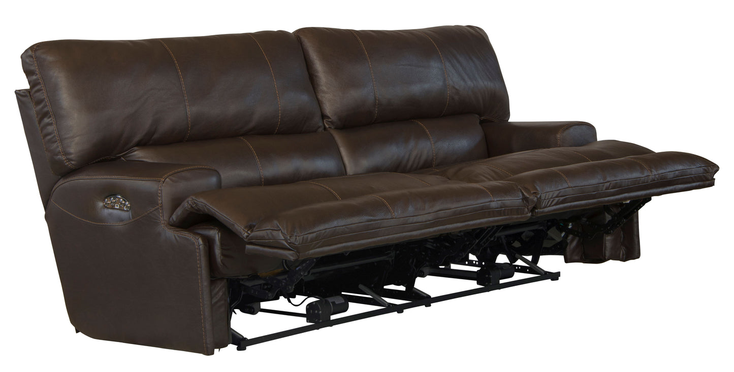 Wembley - Power Headrest Power Lay Flat Reclining Sofa