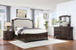 Lyndhurst - 6/6 Eastern King 4 Piece Bedroom Set (Bed, Dresser, Mirror, Nightstand) - Walnut