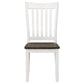 Kingman - Wood Dining Side Chair (Set of 2) - Distressed White