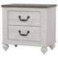 Stillwood - 2-Drawer Nightstand - Vintage Linen