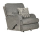 Zane - Swivel Glider Recliner - Shark