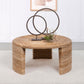 Artina - Woven Rattan Round Coffee Table - Natural