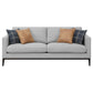 Apperson - Upholstered Track Arm Sofa - Light Gray