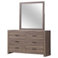 Brantford - 6-Drawer Dresser With Mirror