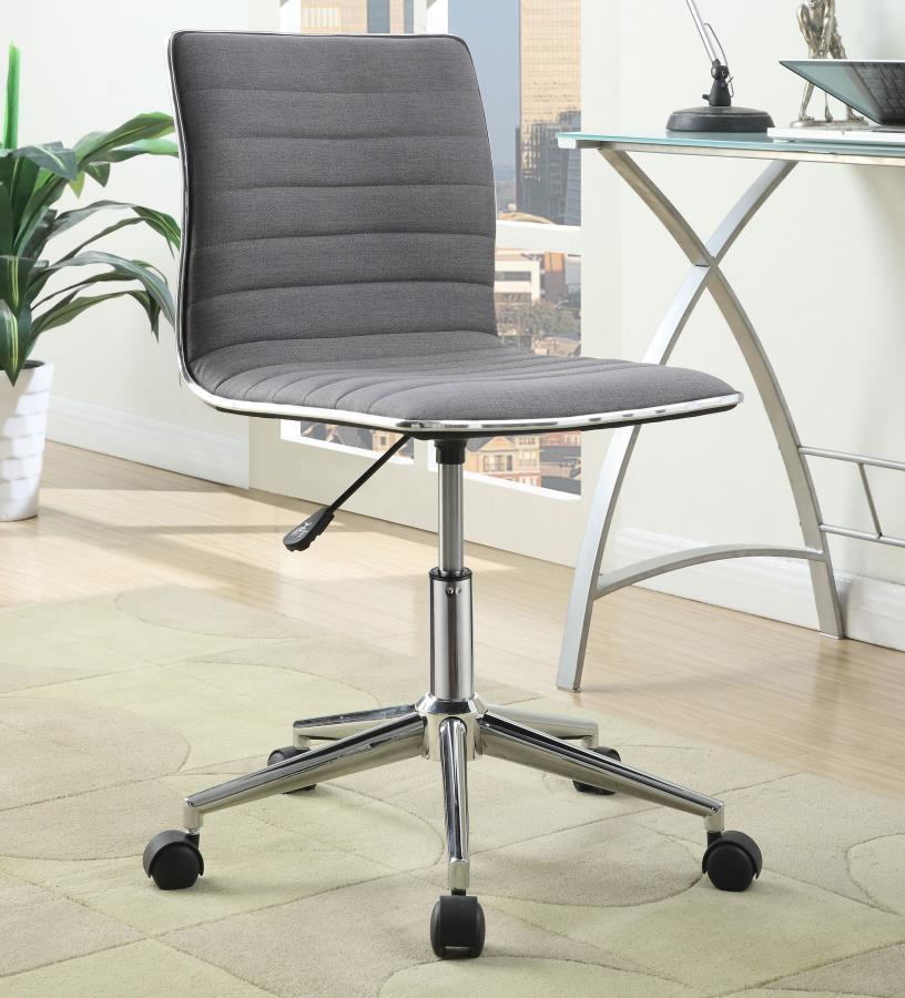 Chryses - Upholstered Adjustable Home Office Desk Chair