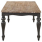 Bridget - Rectangular Dining Table - Brown Brushed