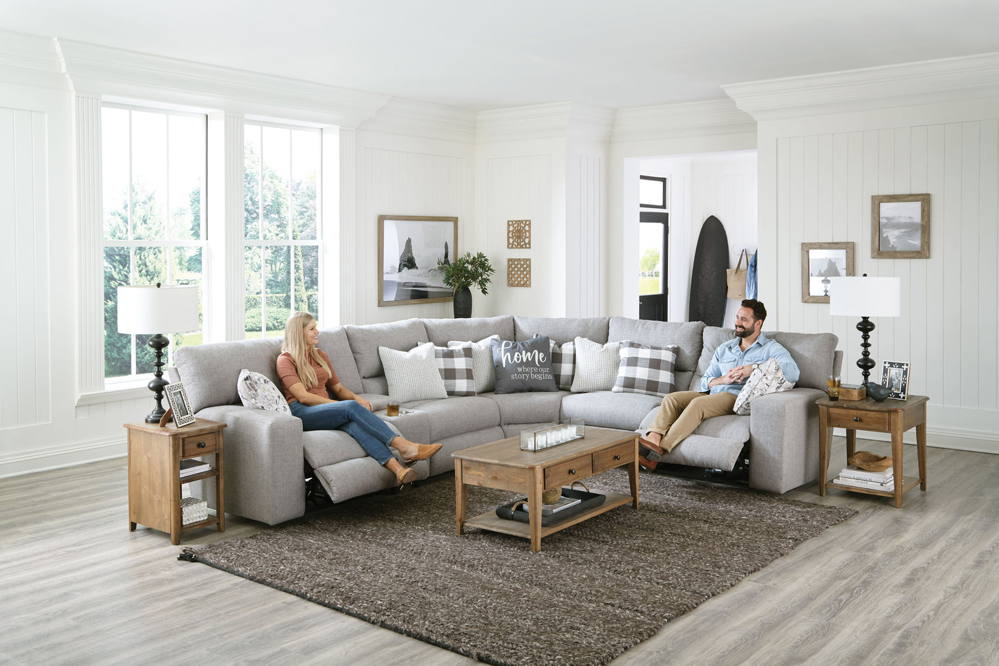 Rockport - Reclining Sectional