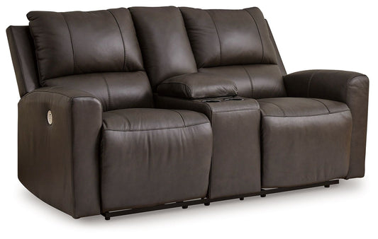 Boxmere - Storm - Dbl Power Reclining Loveseat With Console