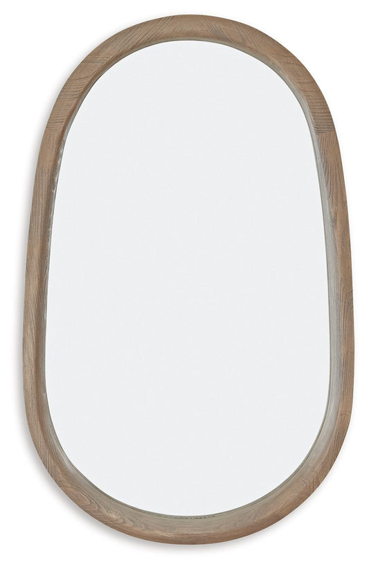 Aarilynn - Antique Brown - Accent Mirror