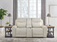 Mindanao - Power Reclining Loveseat With Console /Adj Hdrst