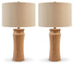 Orensboro - Brown - Poly Table Lamp (Set of 2)