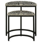 Zakiya - 2 Piece Demilune Nesting Table Set - Black And White