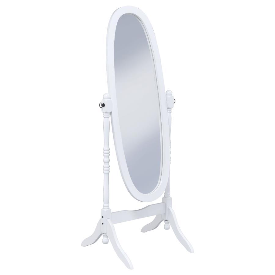 Foyet - Wood Adjustable Length Cheval Mirror