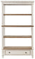 Realyn - Brown / White - Bookcase