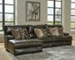 Como - 3 Piece Italian Leather Match Reclining Sofa