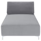 Giovanni - Upholstered Accent Chaise Lounger - Gray