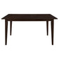 Gabriel - Rectangular Wood Dining Table - Cappuccino