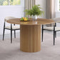 Bradbury - Round Wood Top Dining Table - Natural