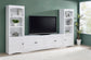 Laughlin - 3-piece Entertainment Center TV Stand - White