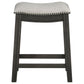 Elliston - Backless Counter Stool (Set of 2) - Dark Gray