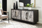 Lakenwood - Black / Gray / Ivory - Accent Cabinet