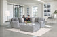 Glacier - 2 Piece Sectional With 9 Included Accent Pillows