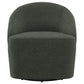 Leon - Upholstered Barrel Accent Swivel Chair