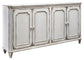 Mirimyn - Antique White - Accent Cabinet