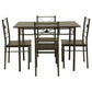 Anna - 5-Piece Rectangular Dining Set