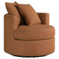 Debbie - Upholstered Swivel Accent Chair