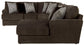 Galaxy - 3 Piece Sectional, Comfort Coil Seating And 9 Included Accent Pillows