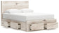 Lawroy - Panel Bed With Storage