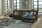 Como - 3 Piece Italian Leather Match Reclining Sofa