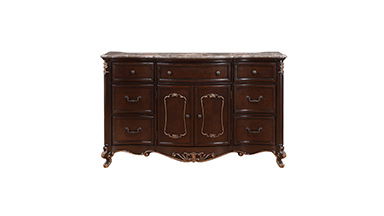 Constantine - Dresser With Marble Top - Cherry