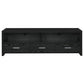 Alton - 3-drawer Black Oak TV Console