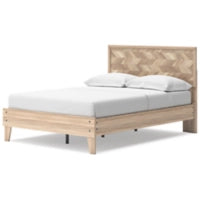 Battelle Full Panel Platform Bed