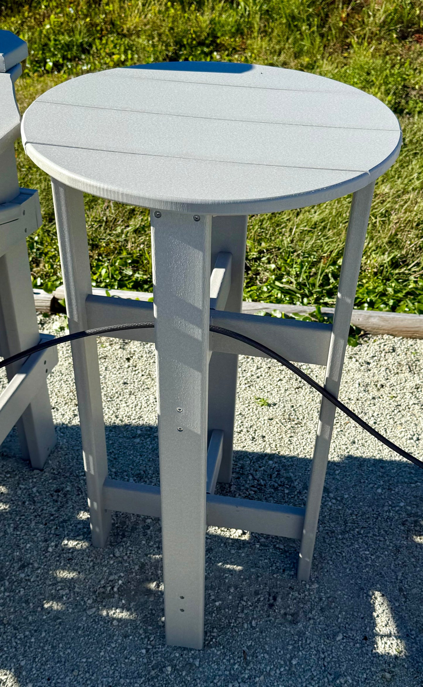 HD 20" Round Bar Height Table